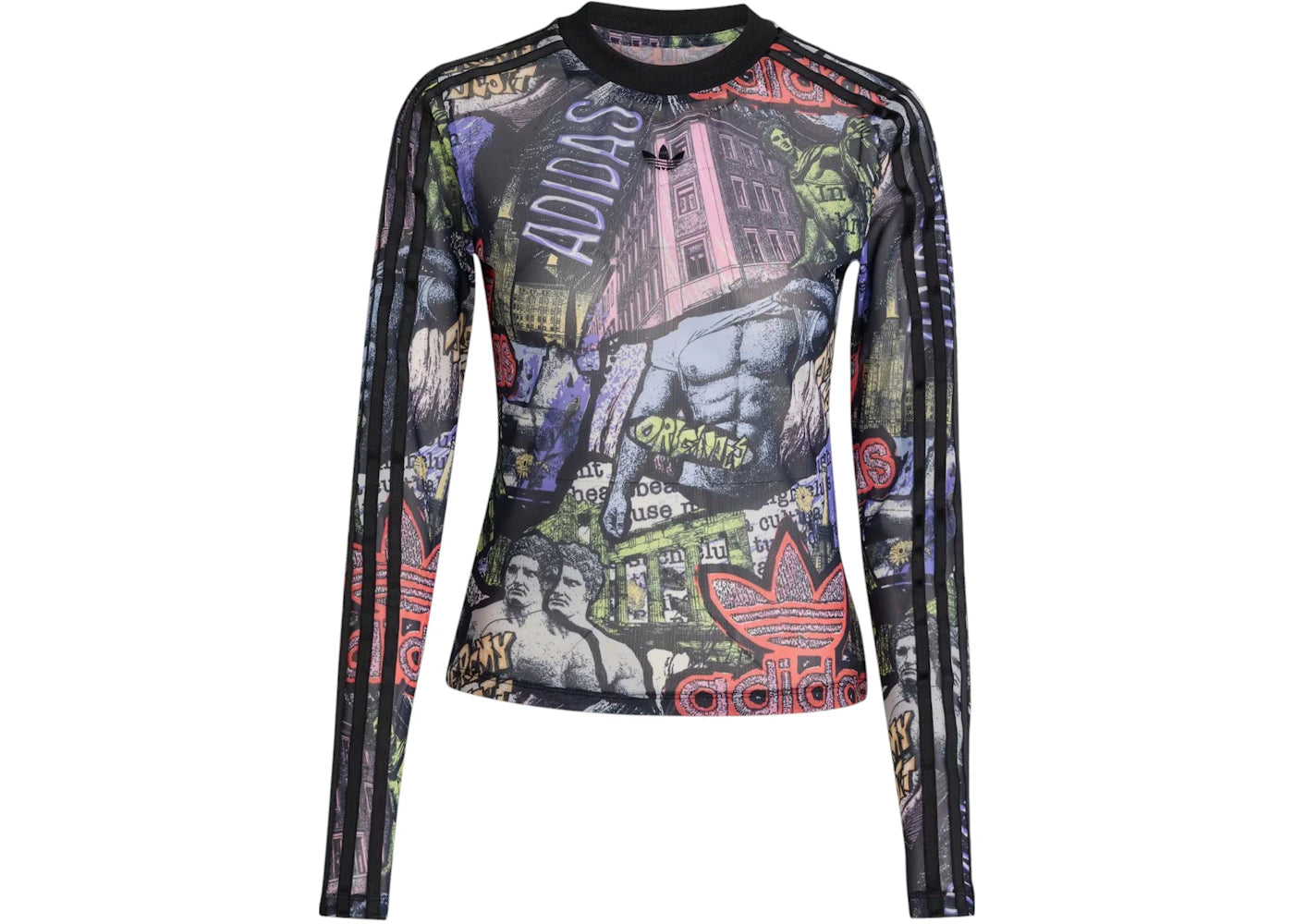 adidas x Jeremy Scott AOP Power Mesh T-Shirt Multicolor