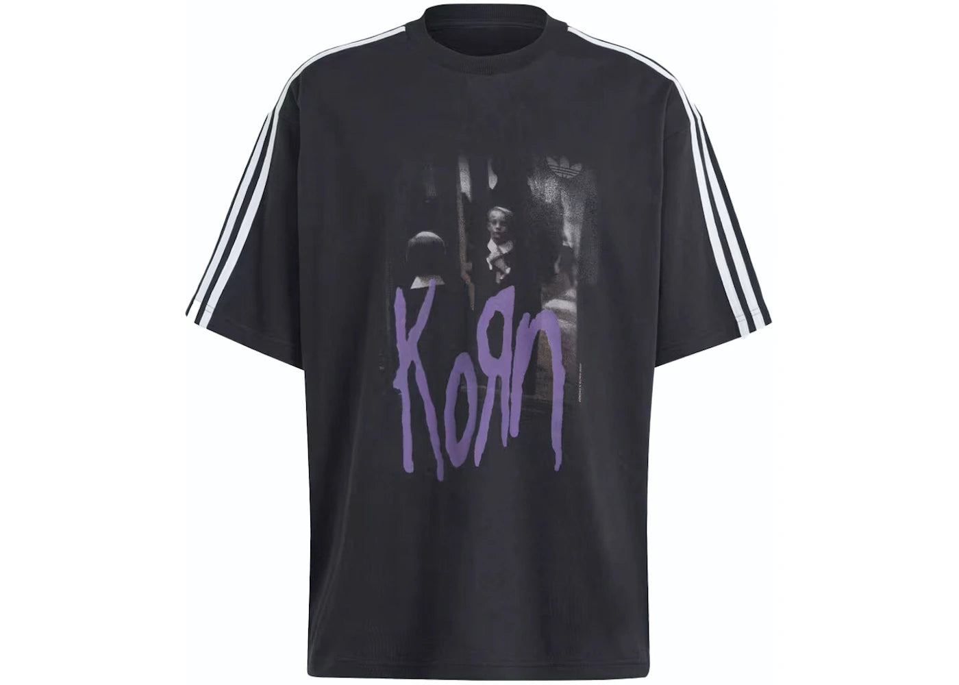 adidas x KoRn Graphic Tee Carbon