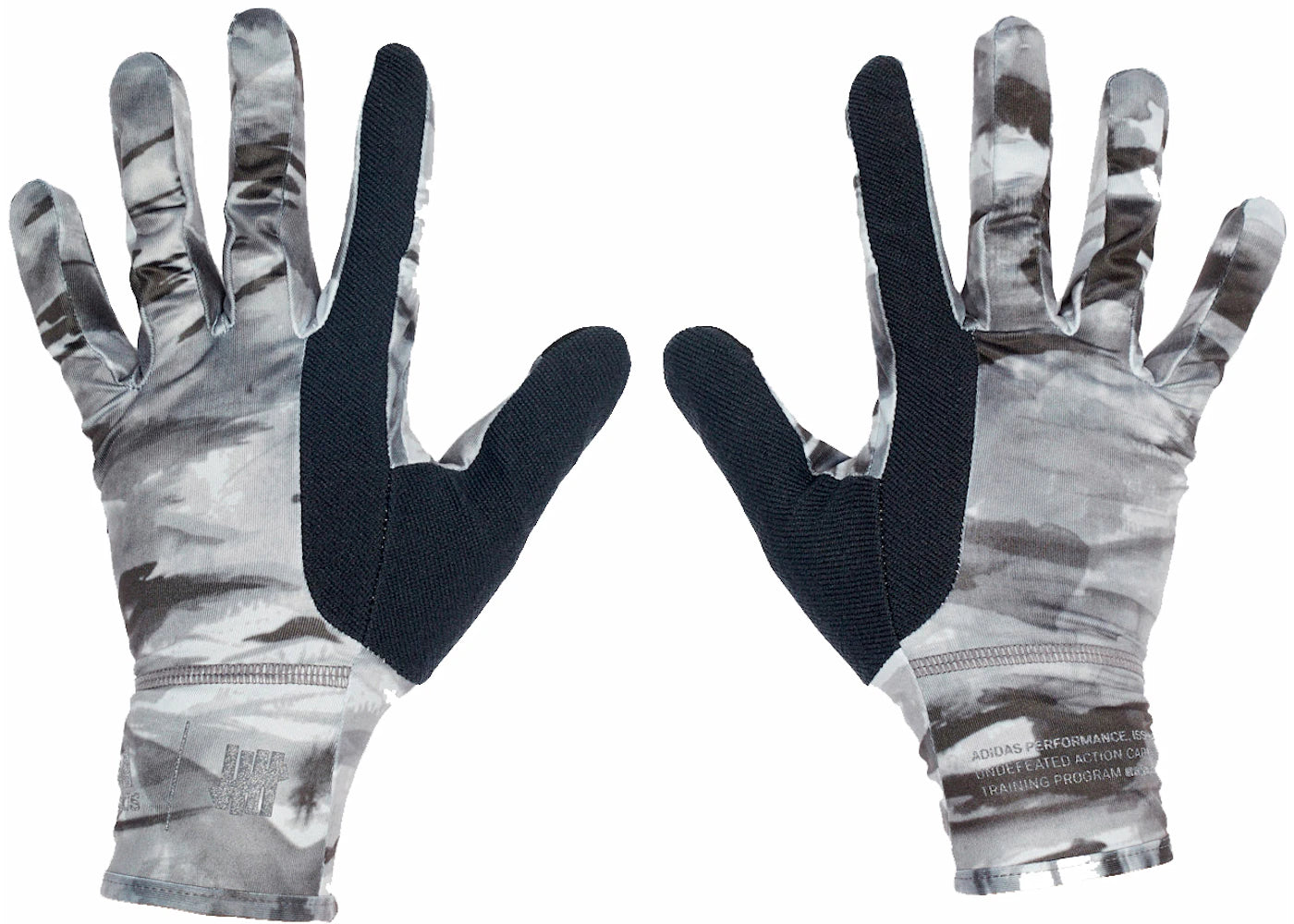 adidas x Undefeated Running Gloves Black/Reflective Utility Black/Shift Grey