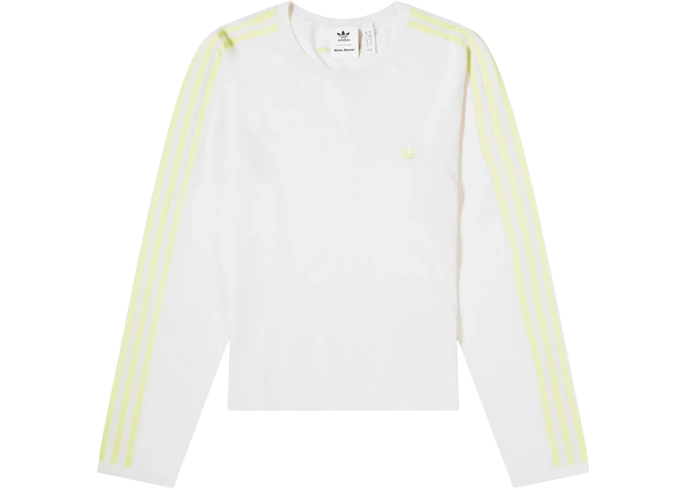 adidas x Wales Bonner Knit Long Sleeve T-shirt Chalk White/Semi Frozen Yellow