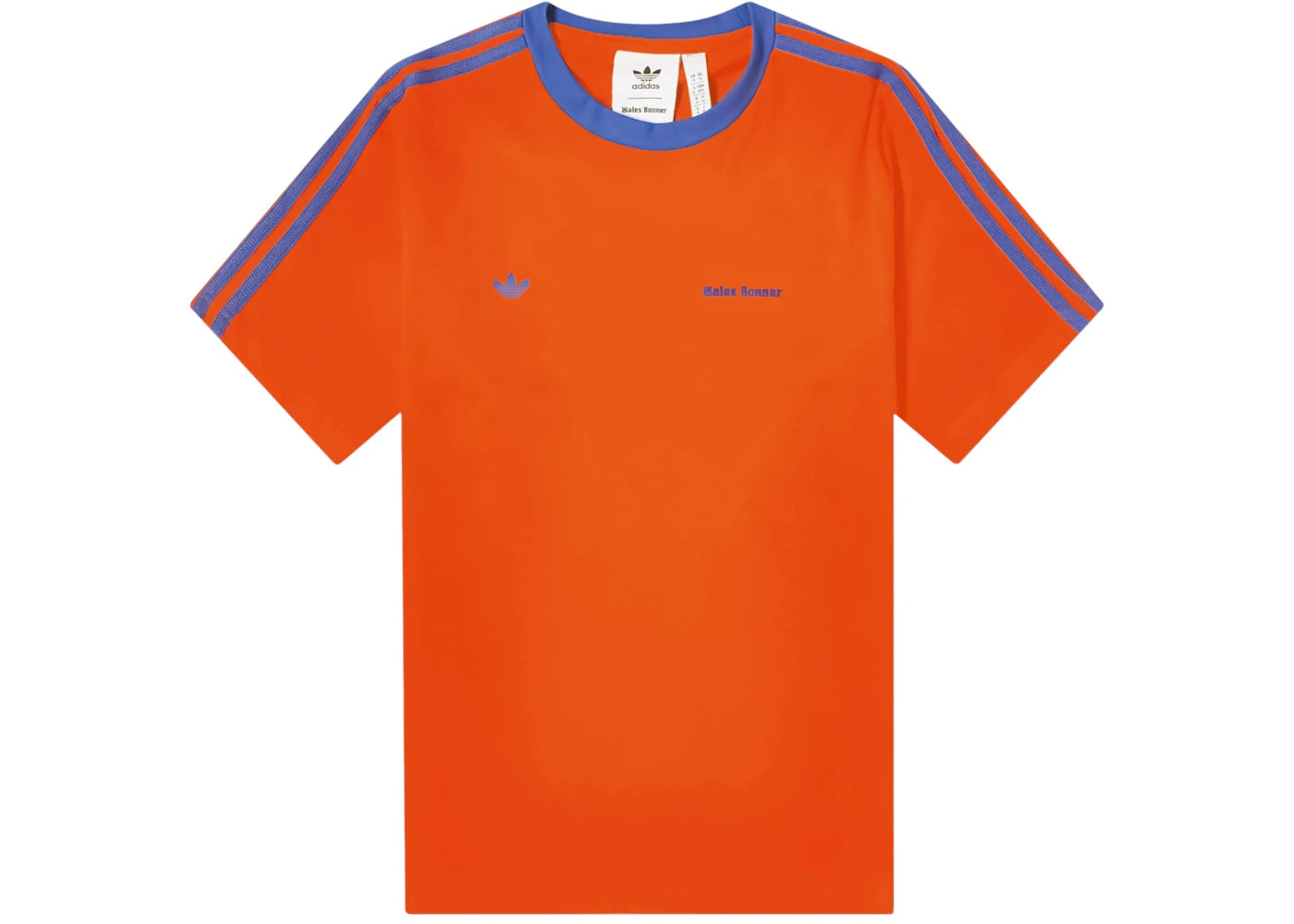 adidas x Wales Bonner Short Sleeve T-shirt Bold Orange/Team Royal Blue