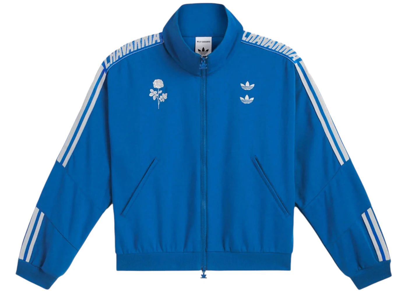 adidas x Willy Chavarria Knit Track Jacket Dark Marine