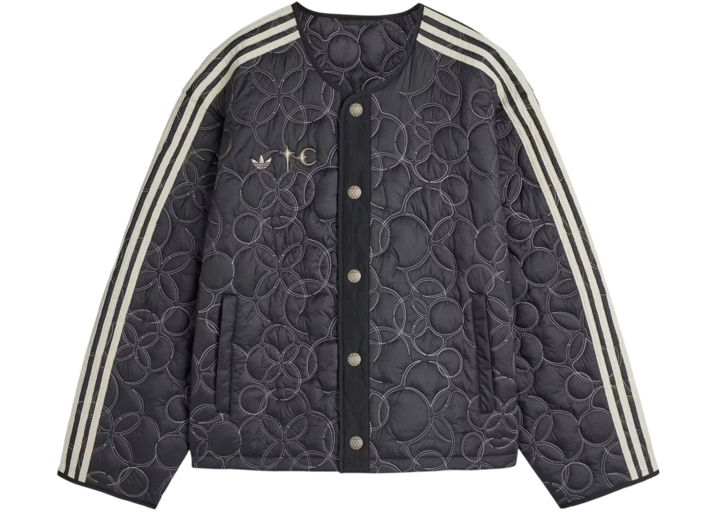 adidas x Thug Club Padded Liner Jacket Black/Silver Metallic