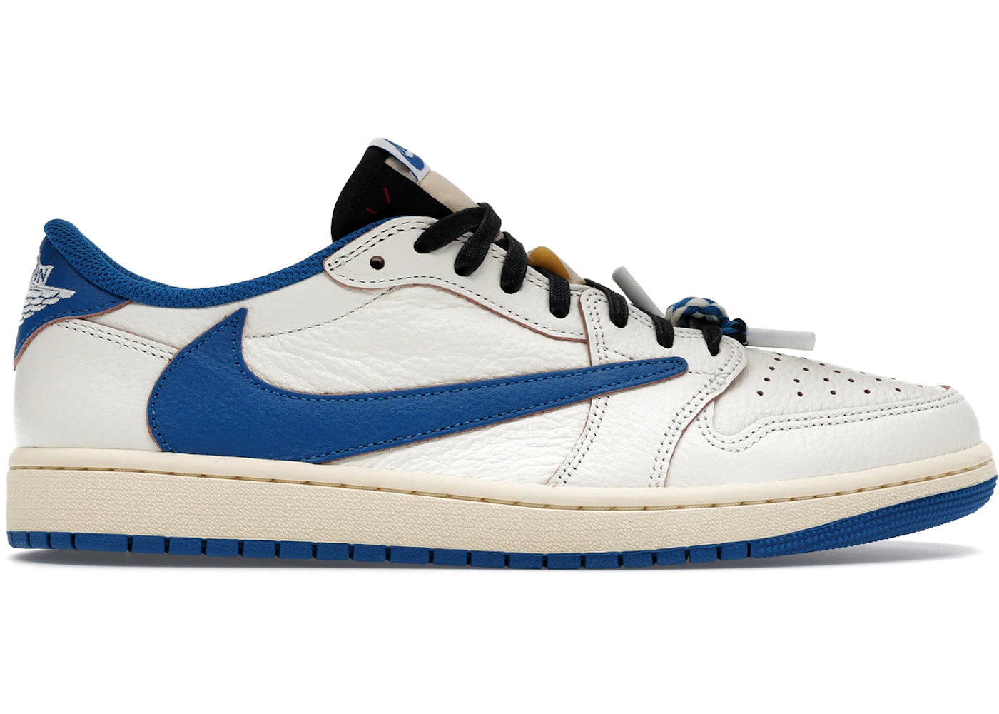 Jordan 1 Retro Low OG SP Fragment x Travis Scott Sail Military Blue (Sample)