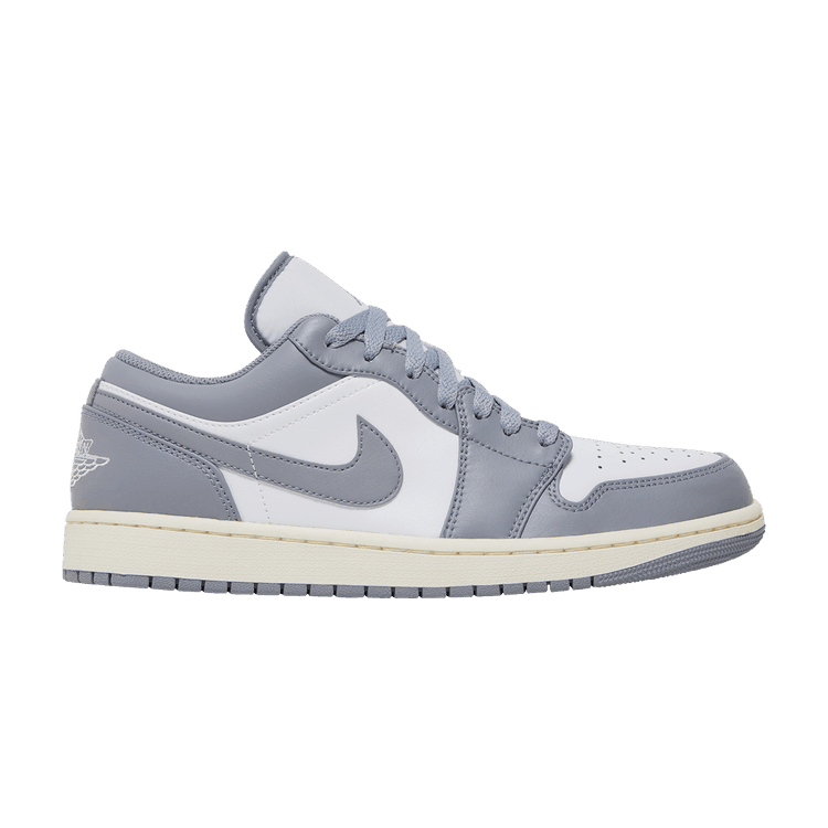 Air Jordan 1 Low Vintage Stealth Grey - Side Kicks
