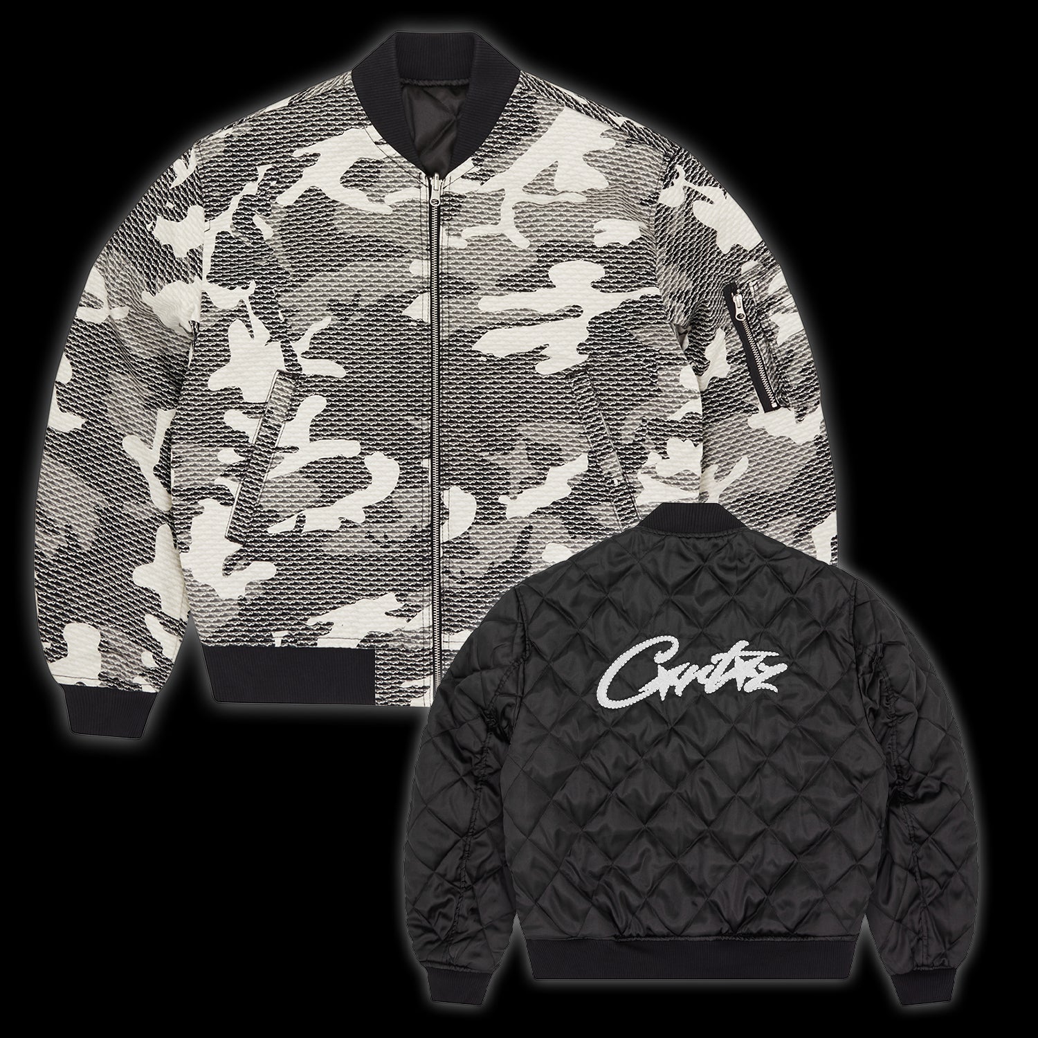 Corteiz ALC-Camo Bomber Arctic