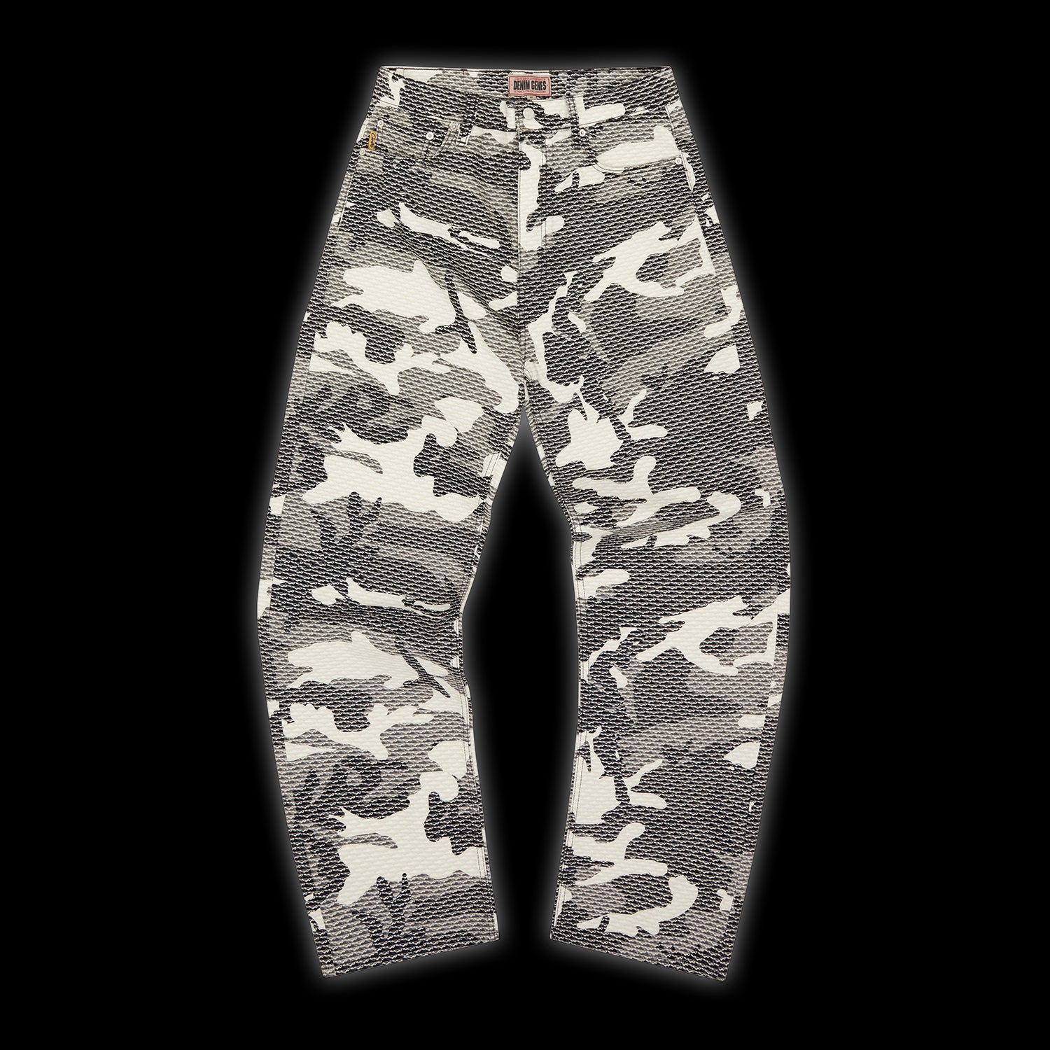 Corteiz ALC-Camo Denim Jeans Arctic