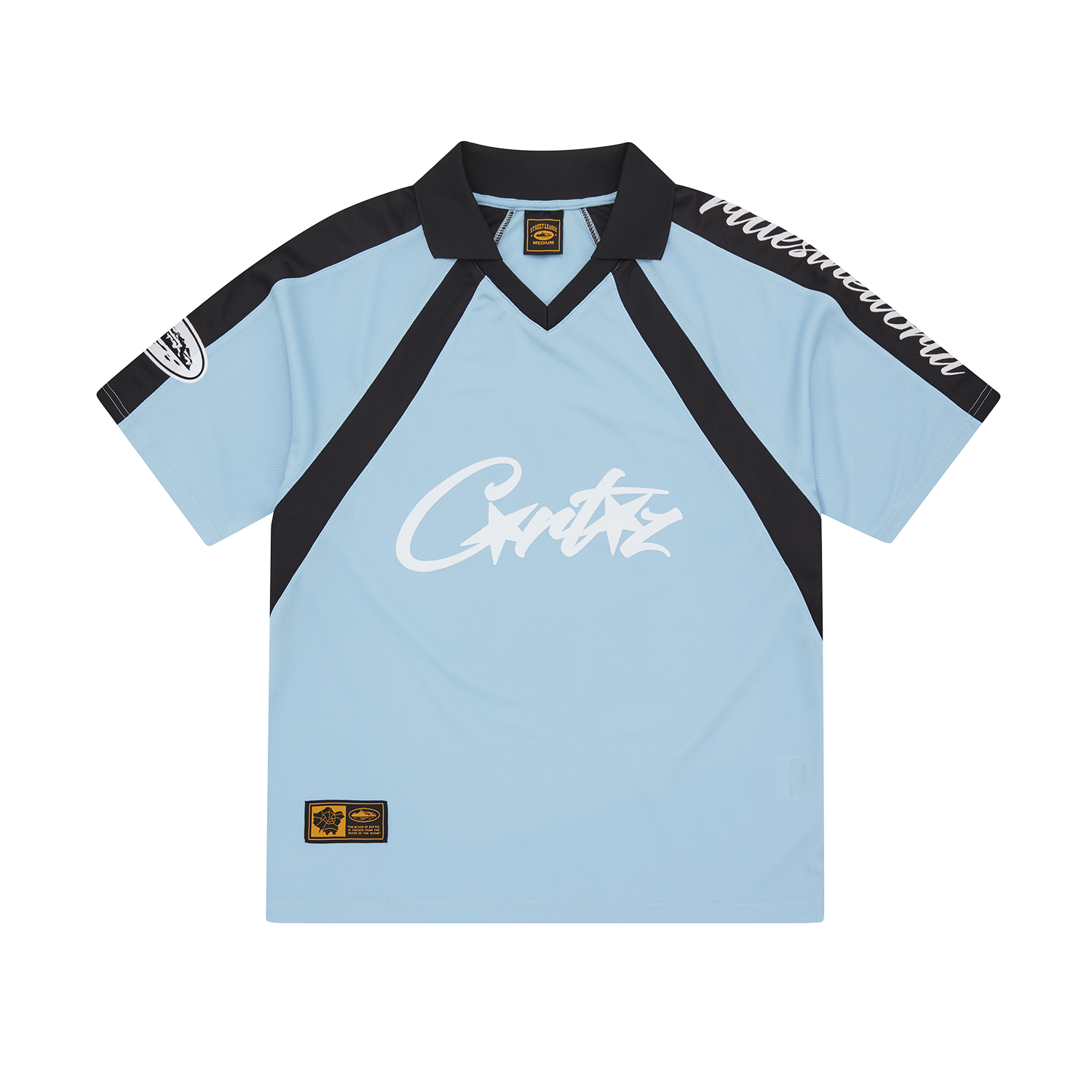 Corteiz Allstarz Football Jersey Baby Blue
