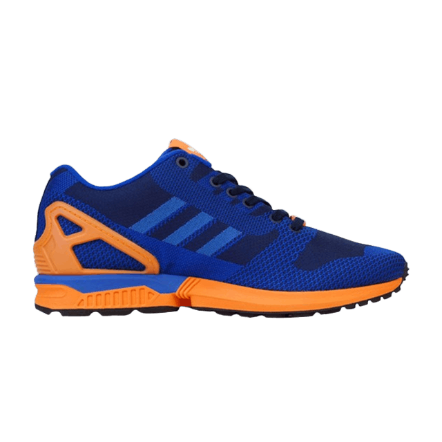 adidas ZX Flux Weave Dark Blue Orange