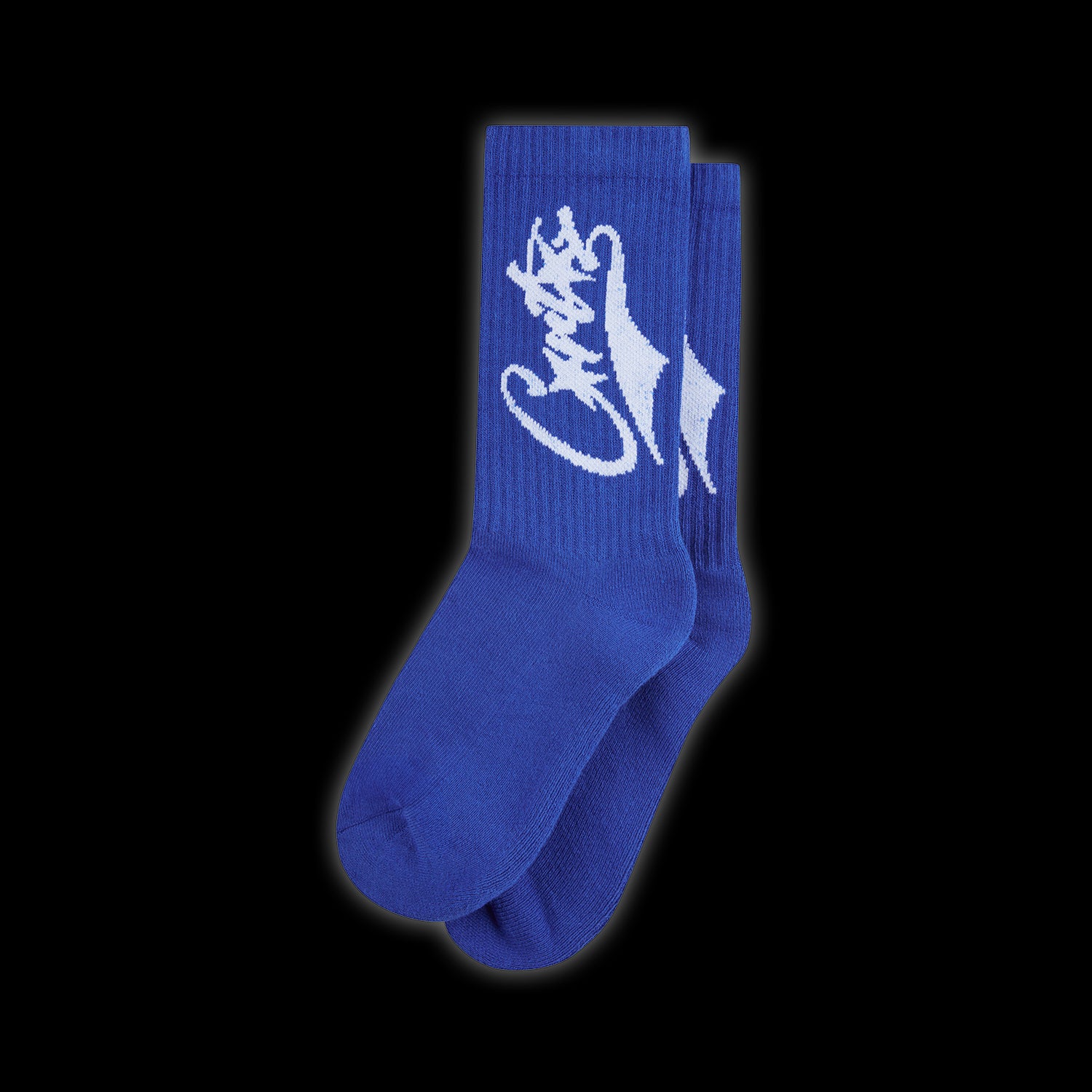 Corteiz Baseball Socks Blue / White