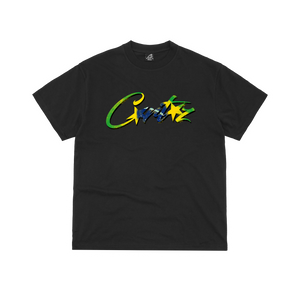 Corteiz Brasil Tee Black