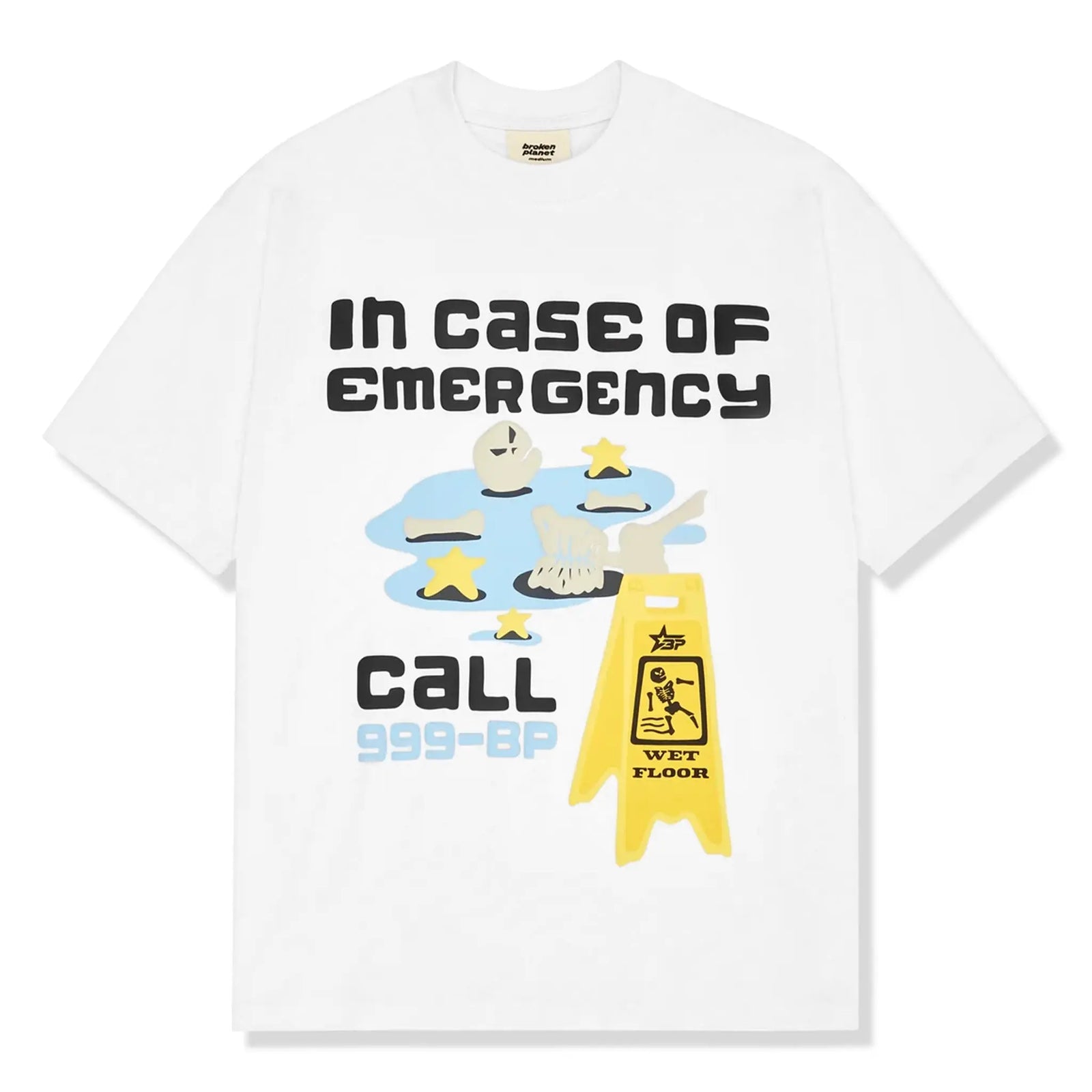 Broken Planet In Case Of Emergency Tee - Snow White