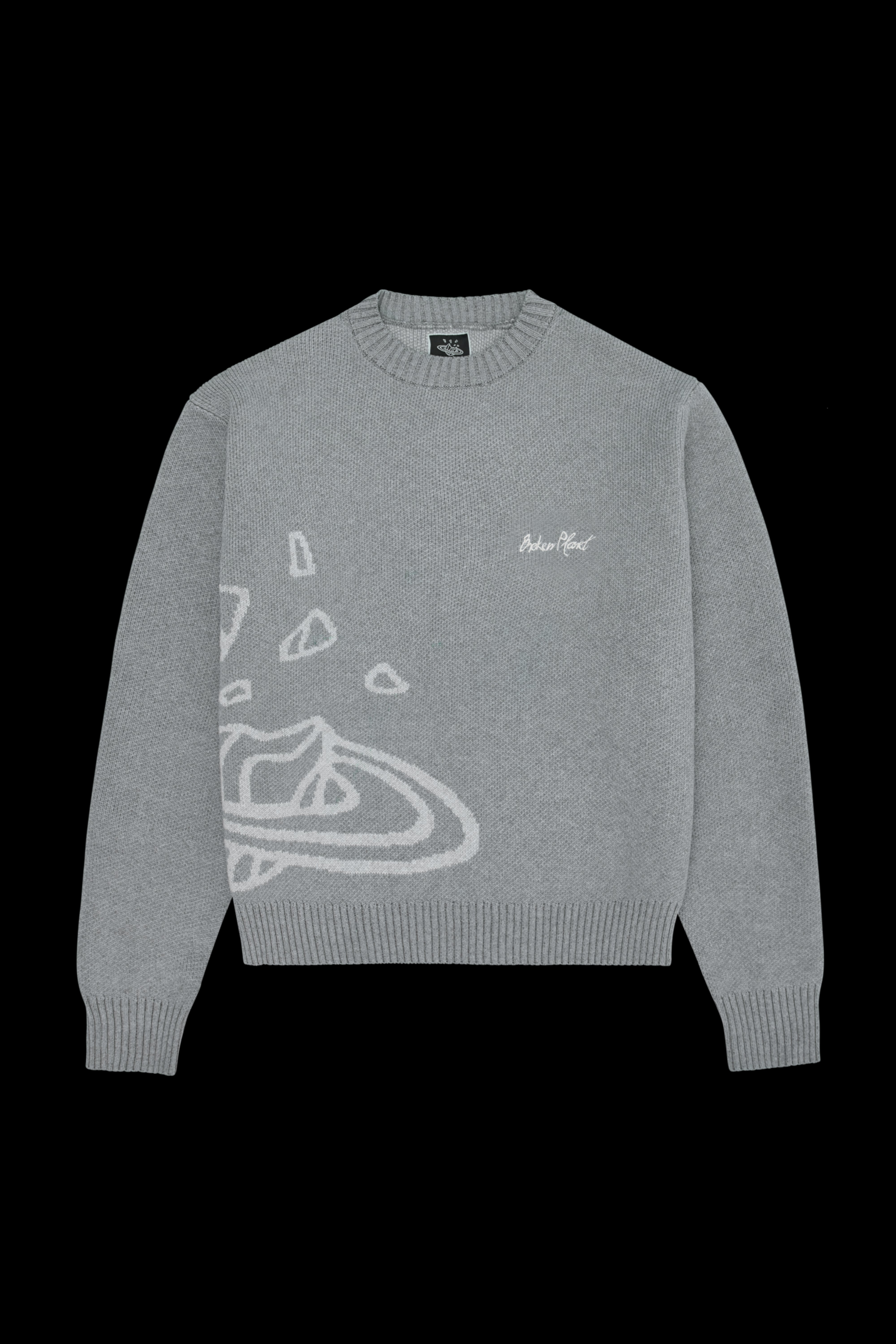 Broken Planet Broken Planet Knit Sweater Heather Grey