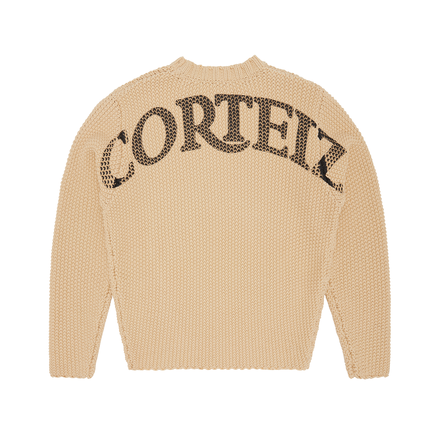 Corteiz Heavy Knit Royale Sweater natural