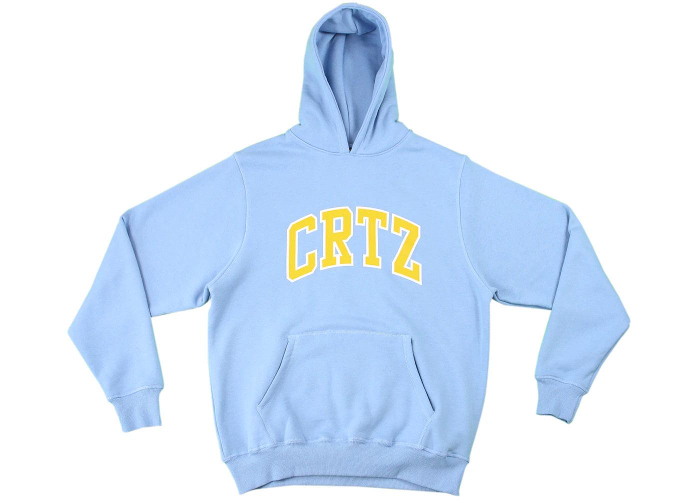 Corteiz Dropout Hoodie Baby Blue - Side Kicks