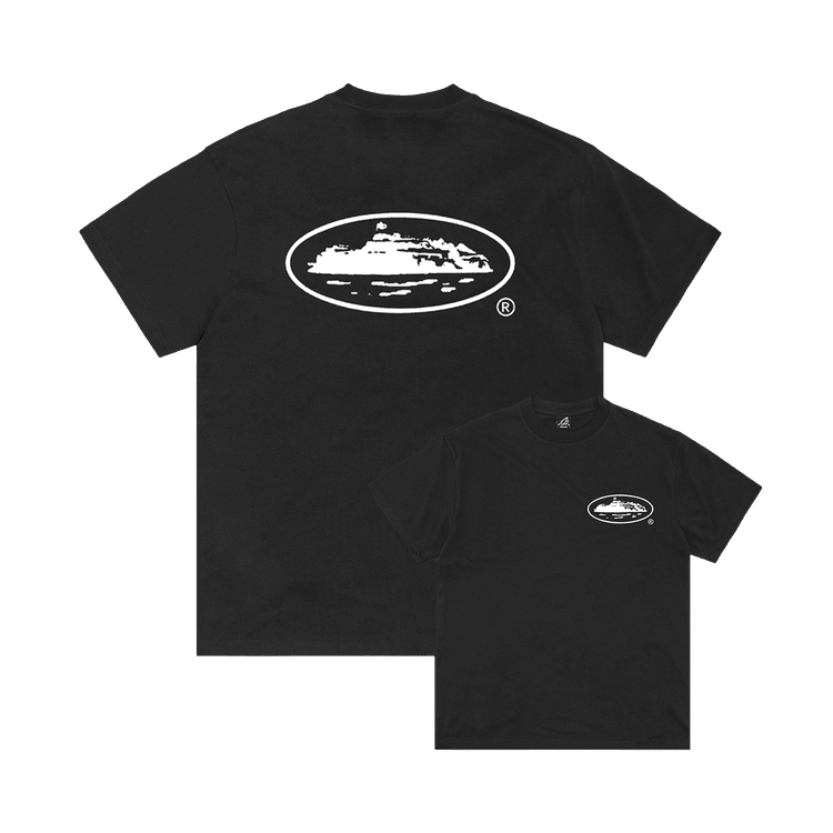 Corteiz OG Island Logo Tee *New Blank* 'Black' - Side Kicks