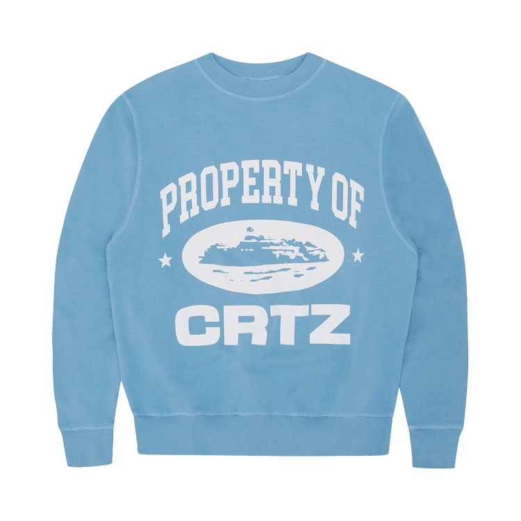 Corteiz P.O.C Sweatshirt 'Baby Blue' - Side Kicks