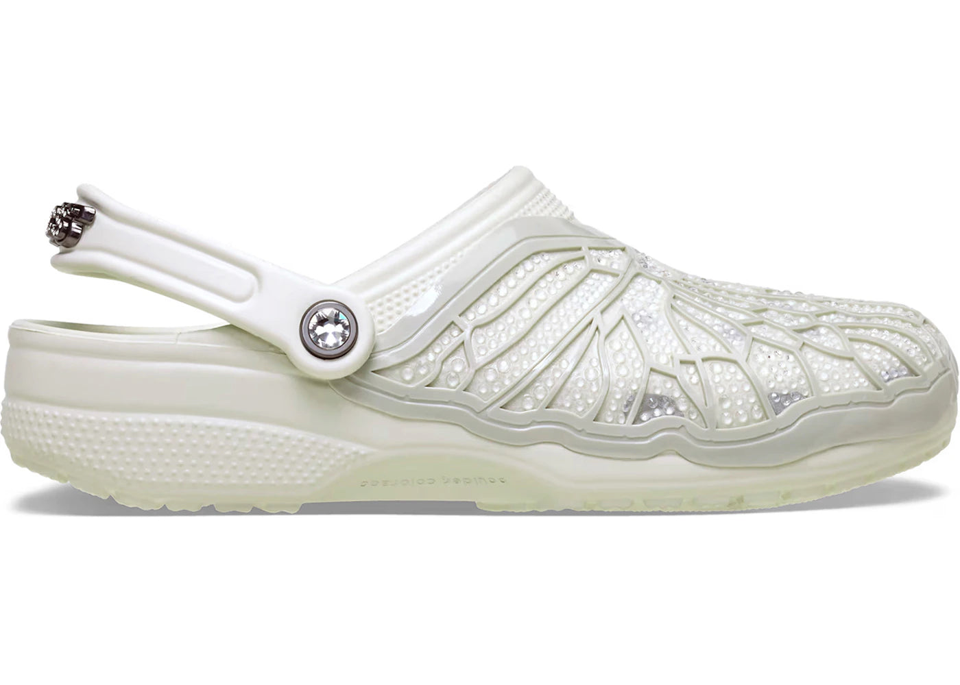 Crocs Classic Clog Swarovski Ivory