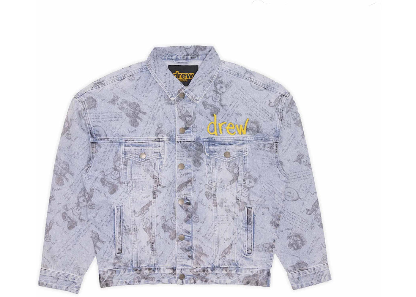 drew house idears trucker jacket vintage indigo