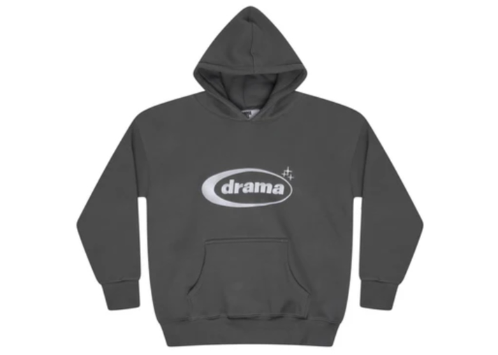 Drama Call 'Oval' Hoodie Dark Grey