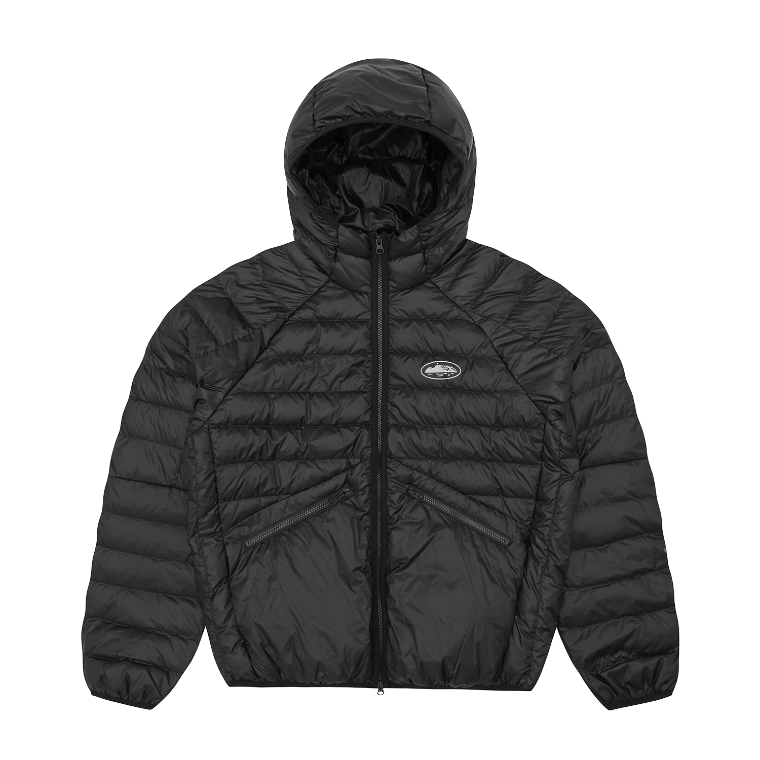 Corteiz Elitework Micro Puff Jacket Black