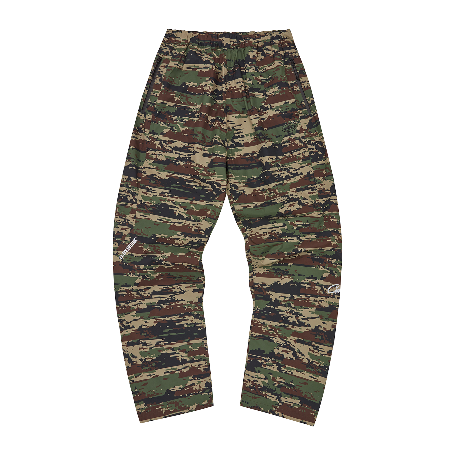 Corteiz Elitework Waterproof Shell Pant Digi Camo
