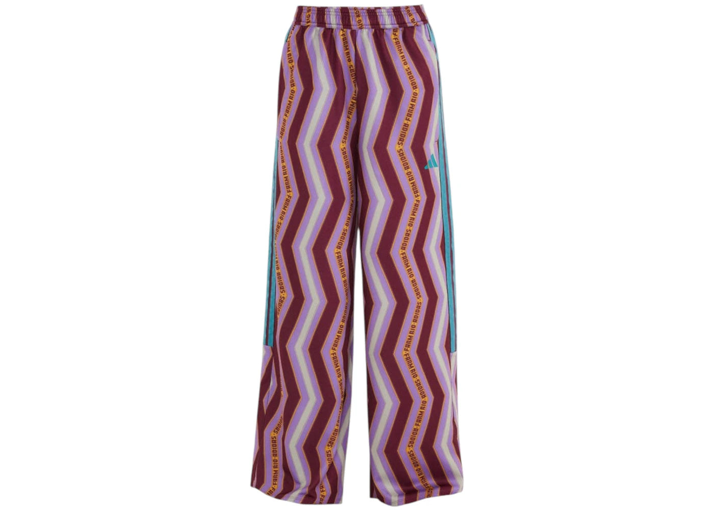 adidas x Farm Rio Zig Zag Stripes Tiro Pants Lilac