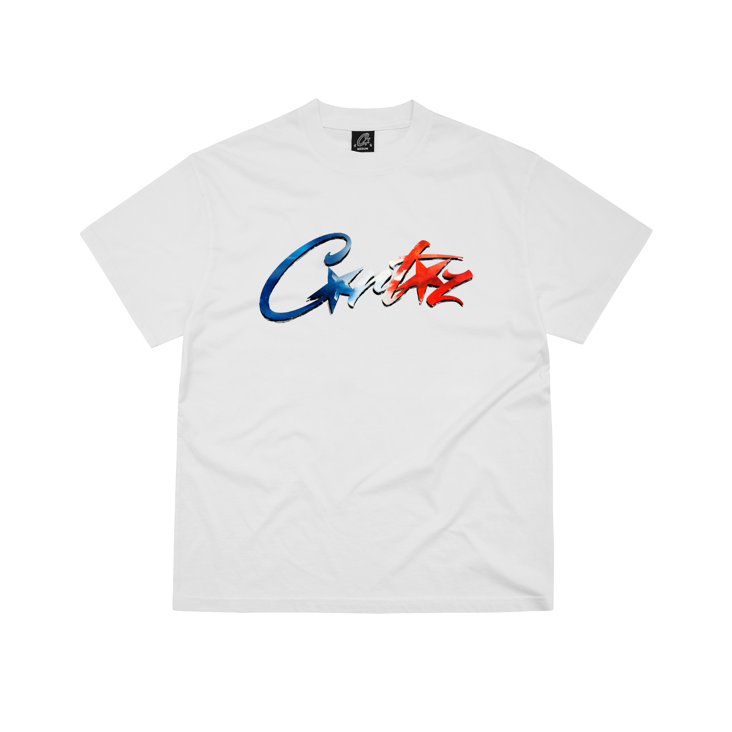 Corteiz Francais Allstarz Tee White