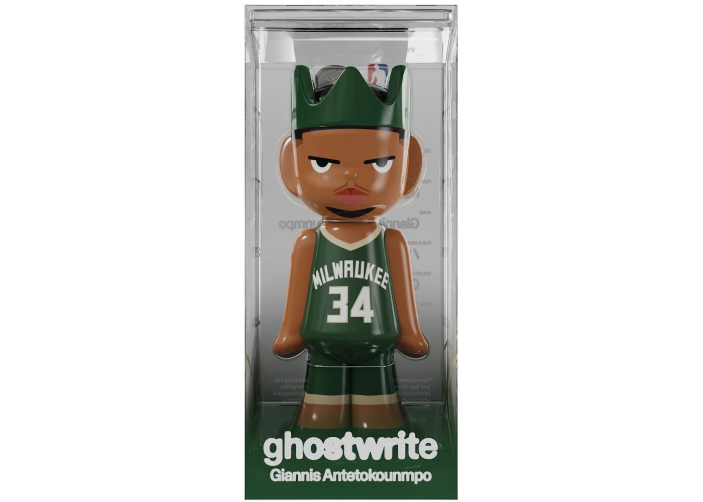 ghostwrite x NBA "Game Face" Giannis Antetokounmpo 400% 2025 (Edition of 100)