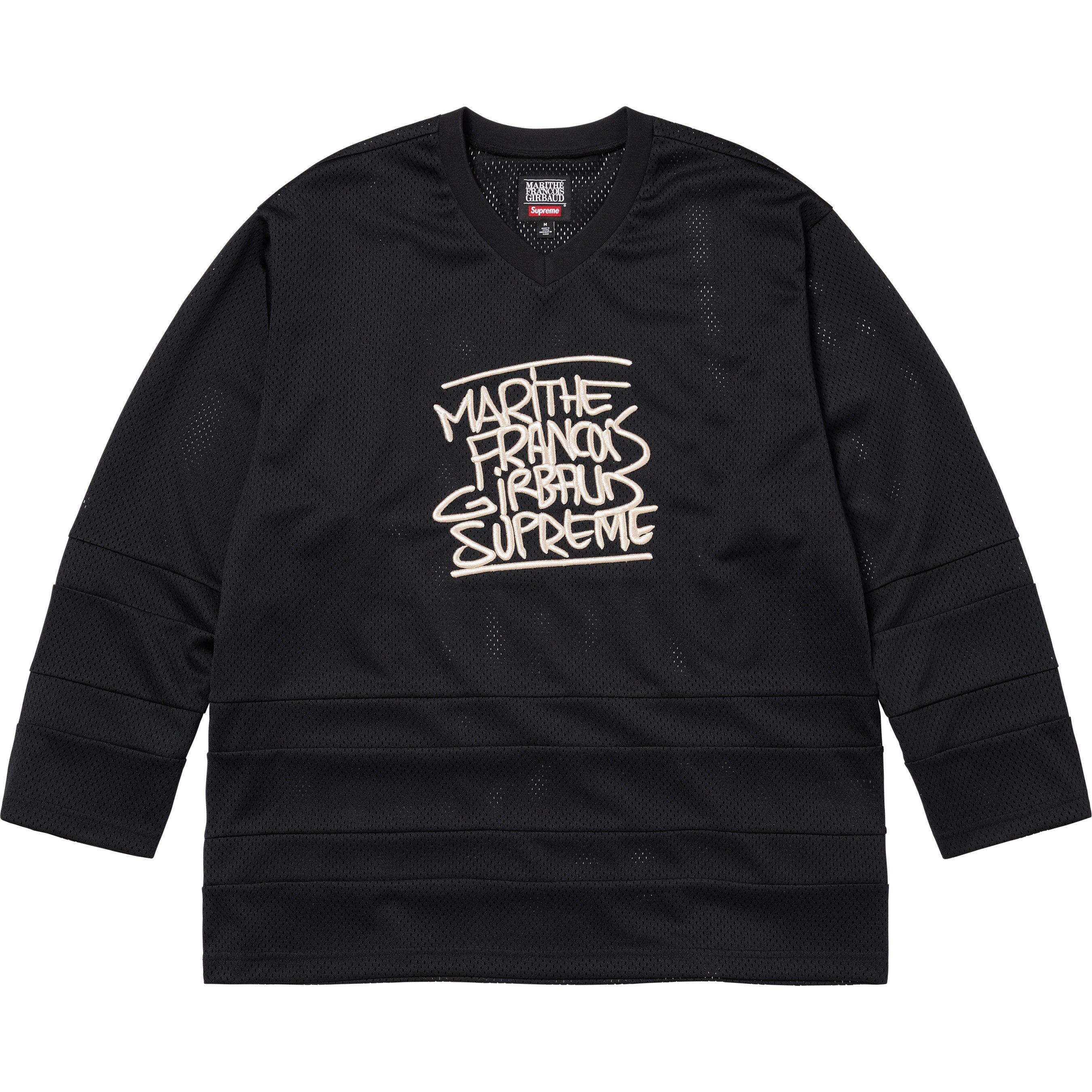 Supreme / Marithé + François Girbaud Hockey Jersey - Black