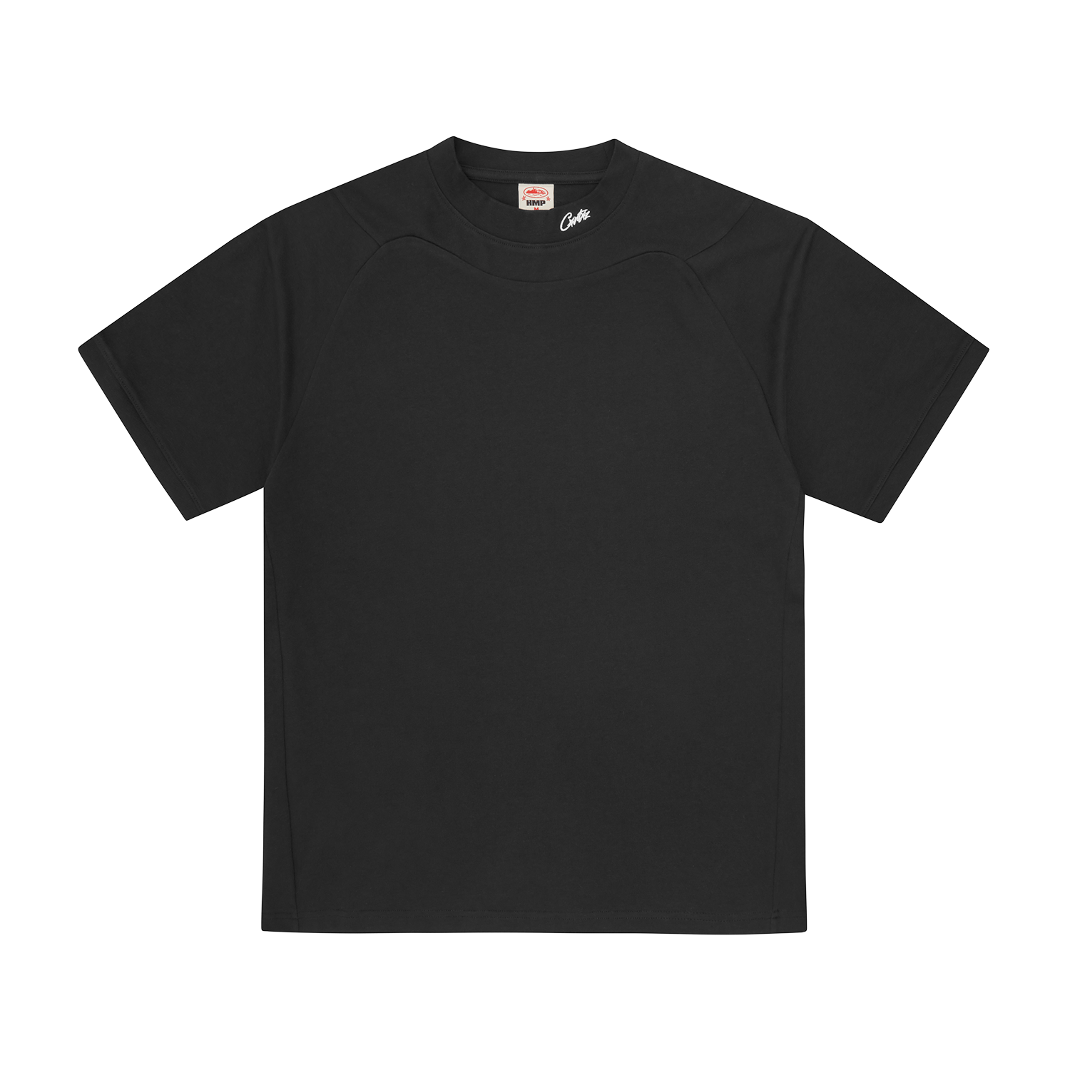 Corteiz HMP Panel Mock Tee - black