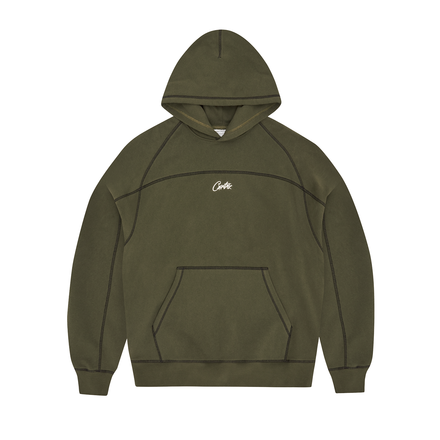 Corteiz HMP V2 Hoodie Olive / Black