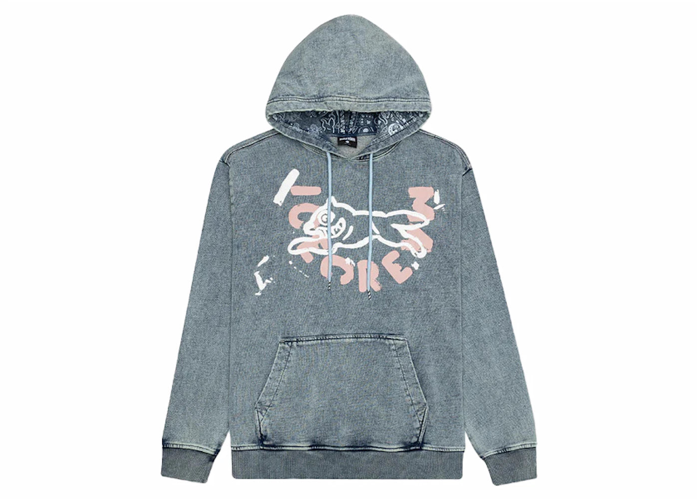 Ice Cream Stone Hoodie Blue