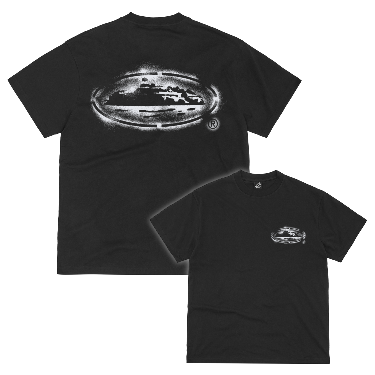 Corteiz Island® Stencil Tee Black