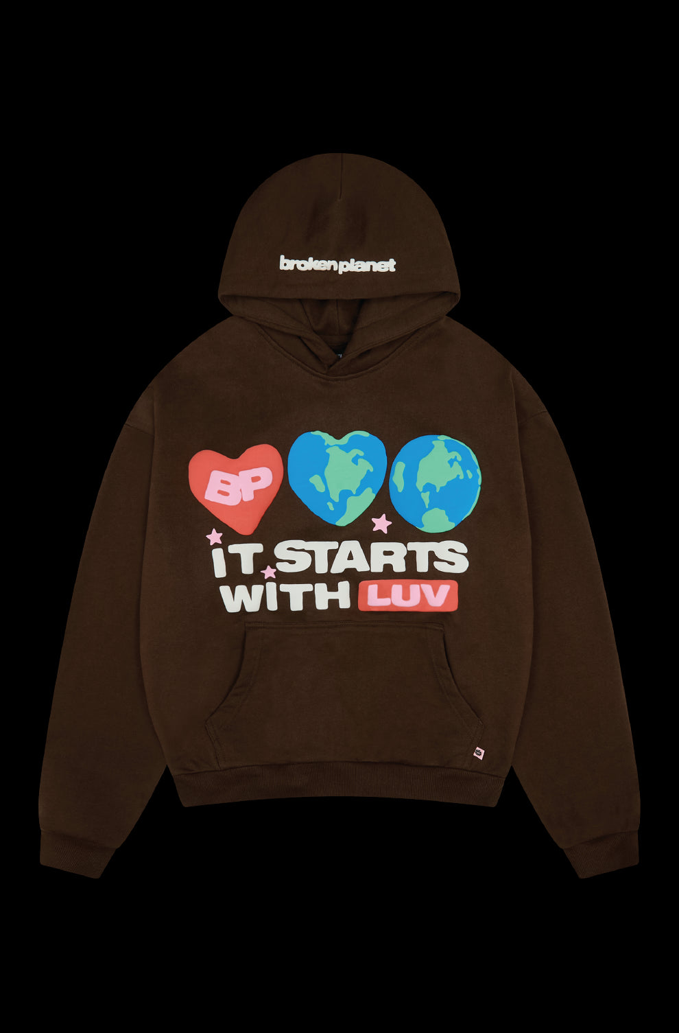 Broken Planet It Starts With Luv Hoodie