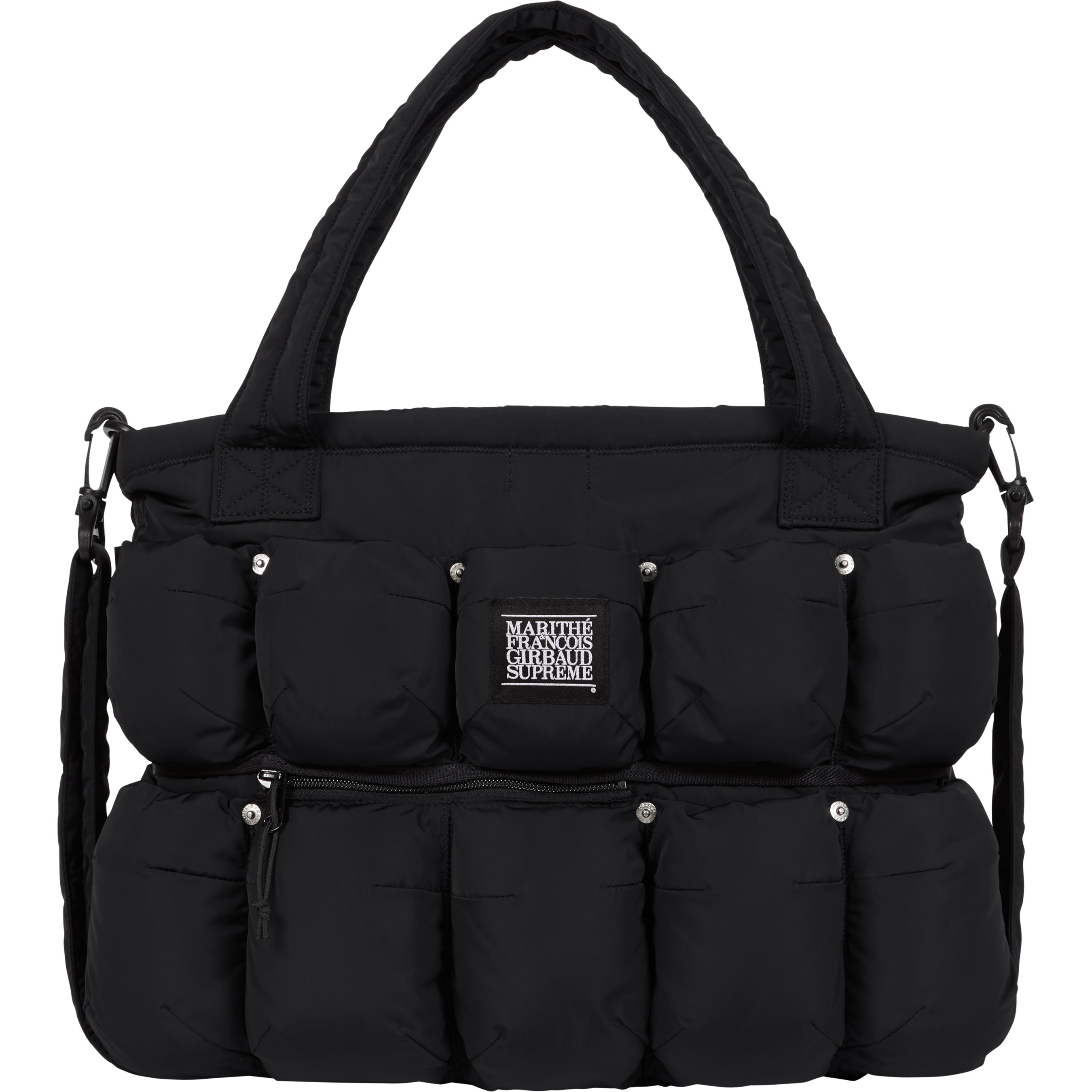 Supreme / Marithé + François Girbaud Pokachu Puffer Tote Bag - Black