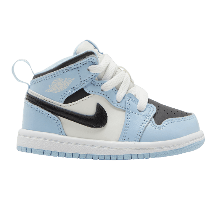Jordan 1 Mid Ice Blue (2022) (TD) - Side Kicks