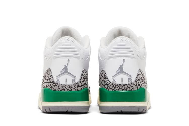 Jordan 3 Retro Lucky Green (Women's) - Side Kicks