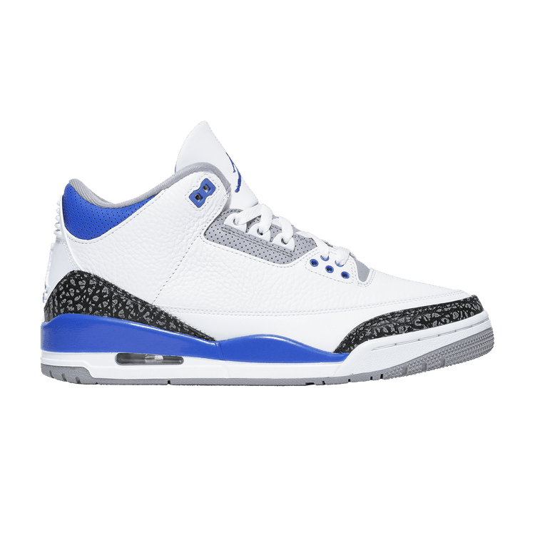 Jordan 3 Retro Racer Blue - Side Kicks