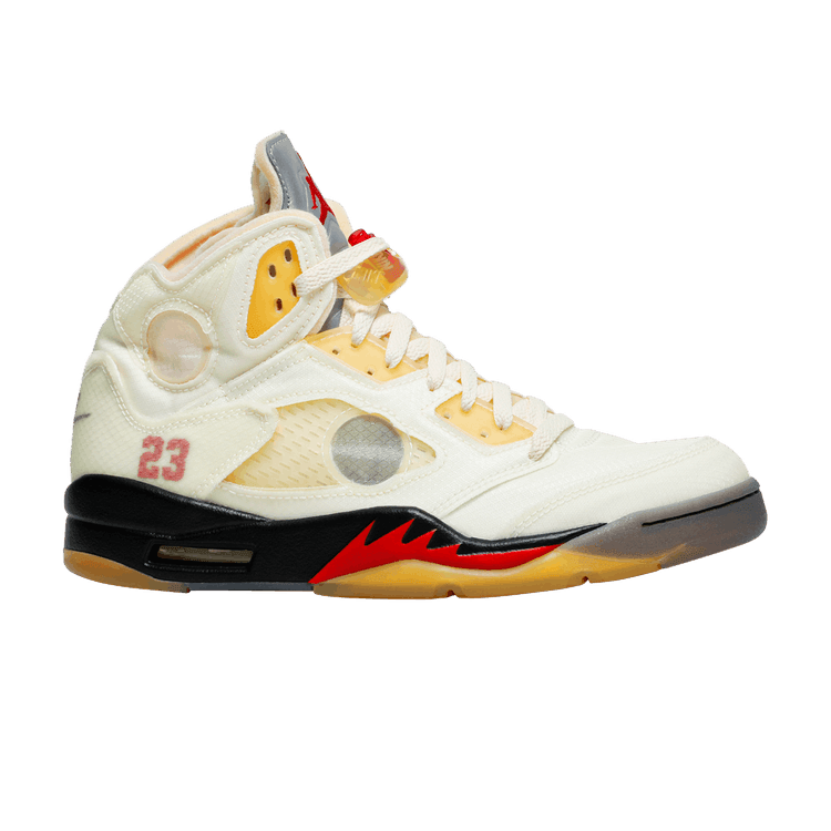 Jordan 5 Retro Off-White Sail - Side Kicks