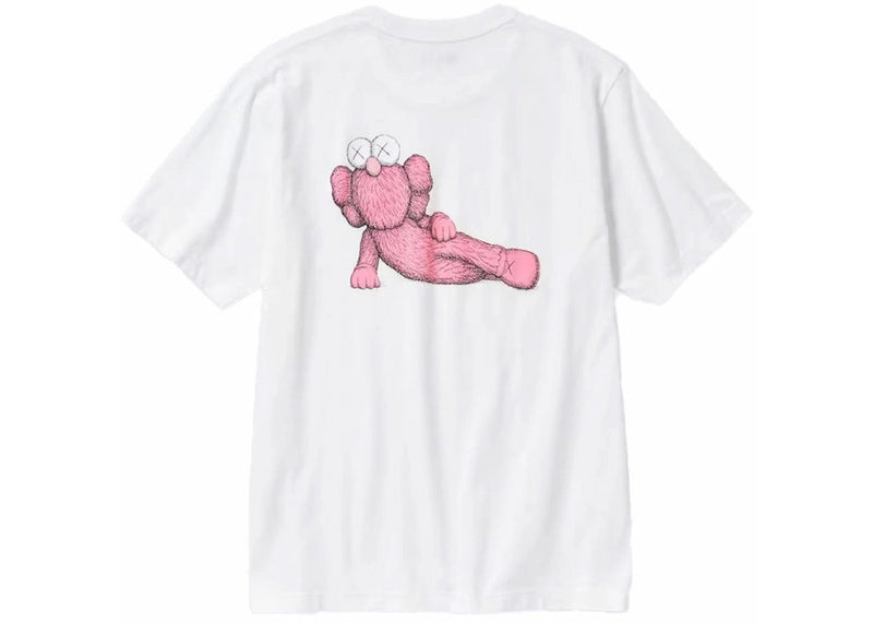 KAWS x Uniqlo UT Short Sleeve Graphic T-shirt (US Sizing) White - Side Kicks