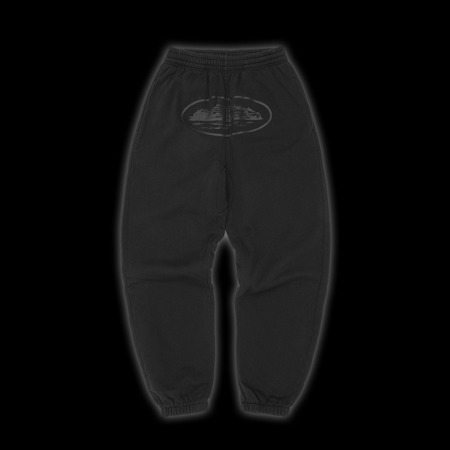 Corteiz Alcatraz Sweatpant 2025 Black / Black