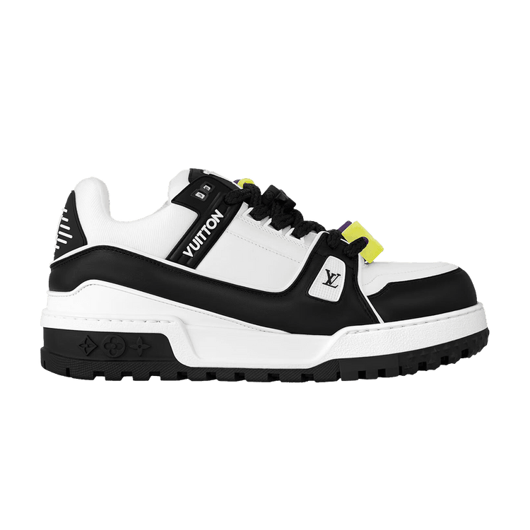 Louis Vuitton Trainer Maxi Sneaker 'Black White' - Side Kicks