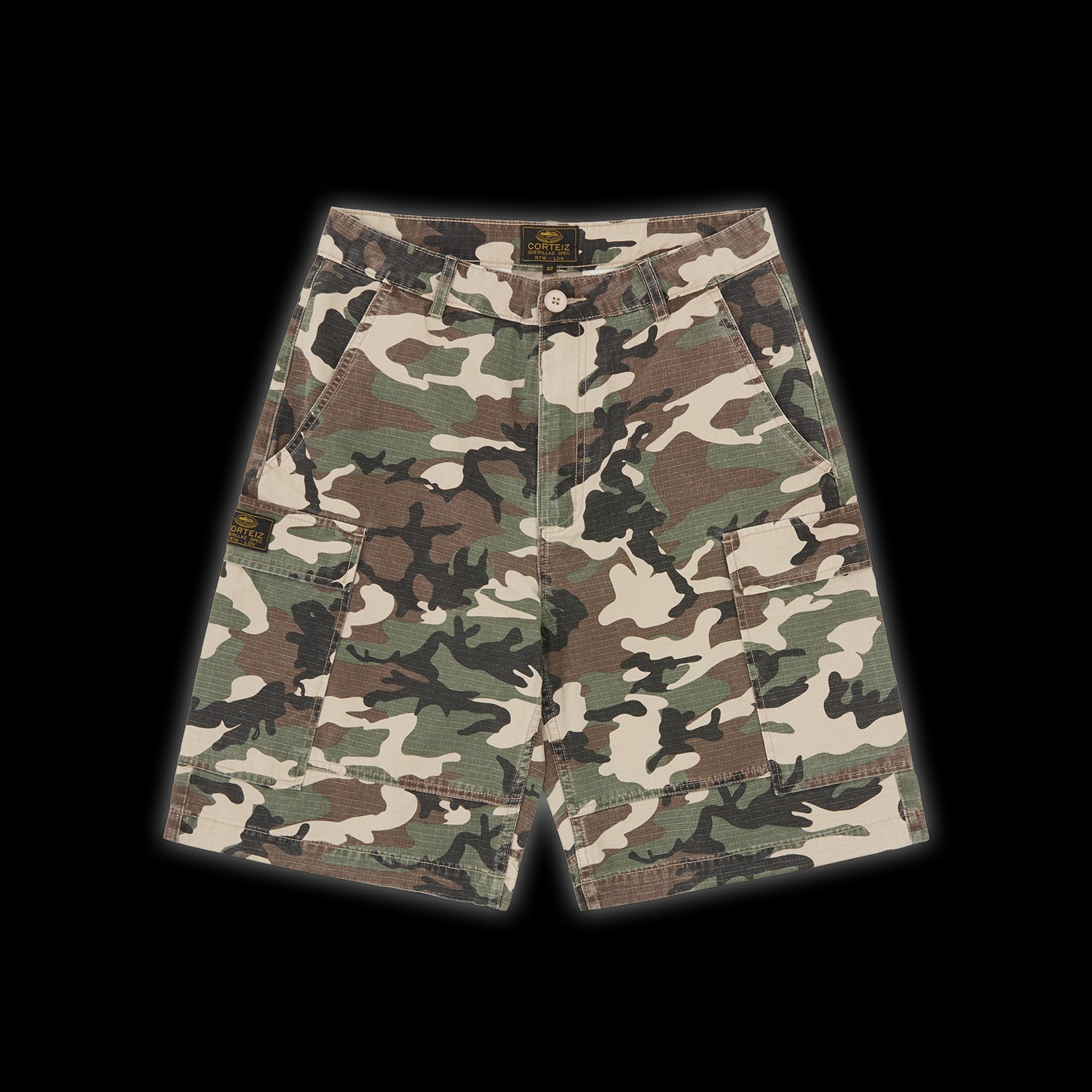 Corteiz Guerillaz Cargo Short Camo