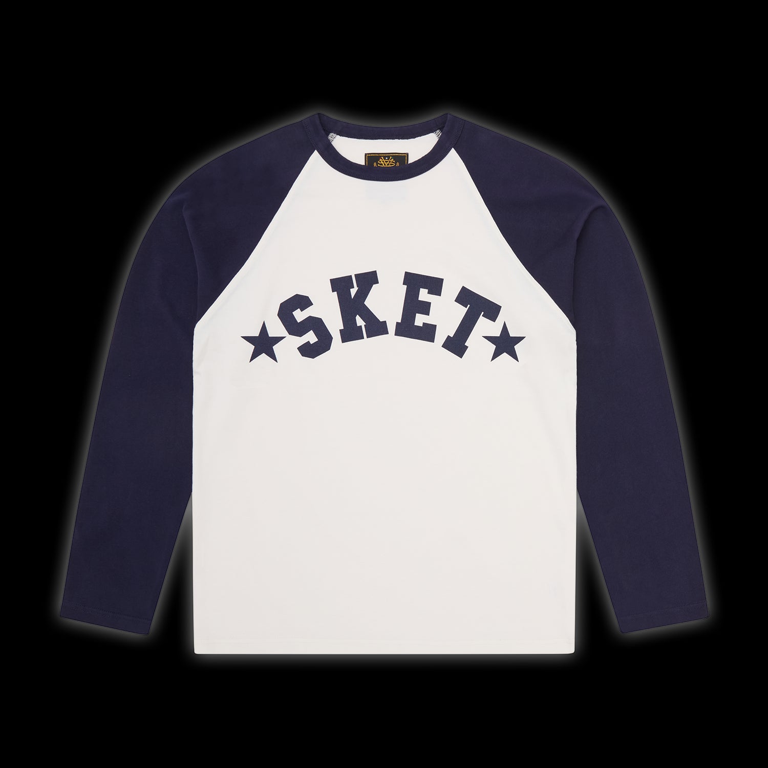 Corteiz Sket Raglan LS Navy