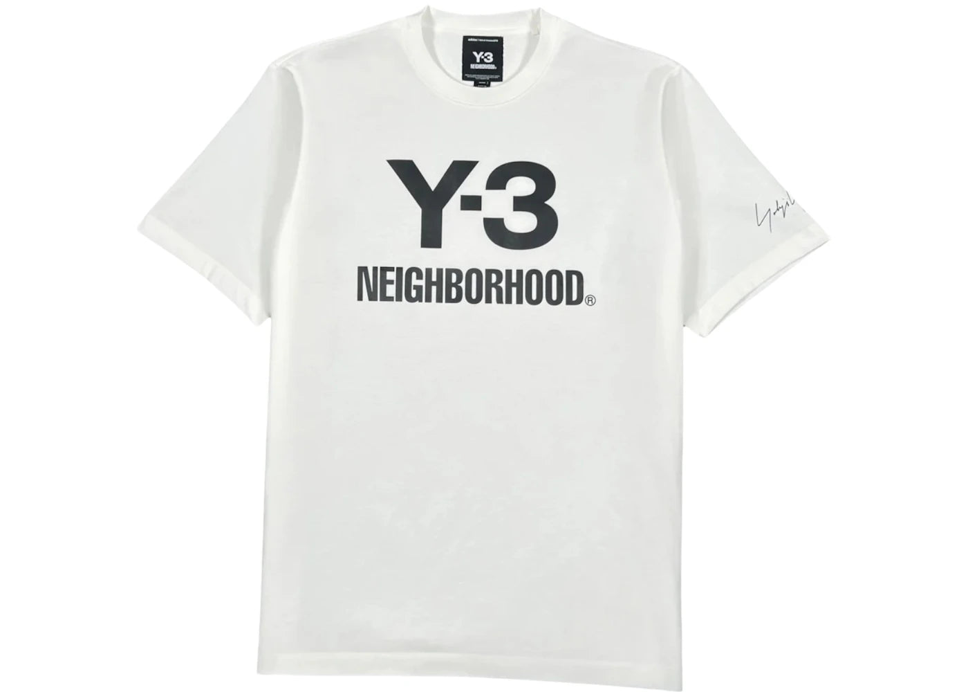 Y-3 x NEIGHBORHOOD Logo T-shirt CWhite