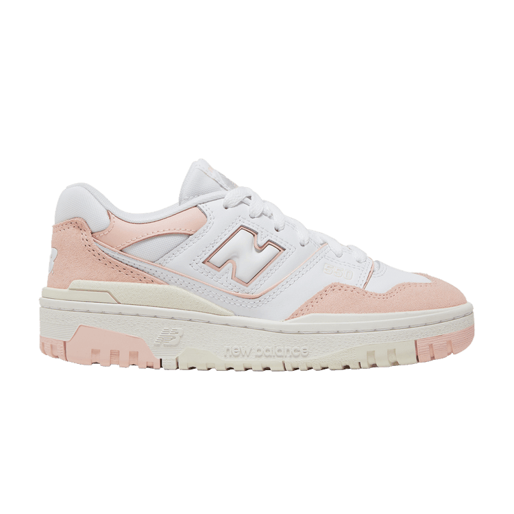 New Balance 550 White Pink Sea Salt (GS) - Side Kicks
