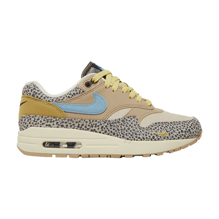 Nike Air Max 1 Safari Cobblestone (Women's) - Side Kicks