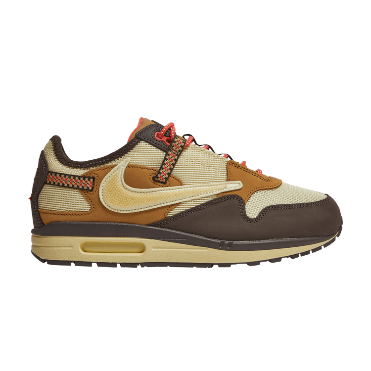 Nike Air Max 1 Travis Scott Cactus Jack Baroque Brown - Side Kicks