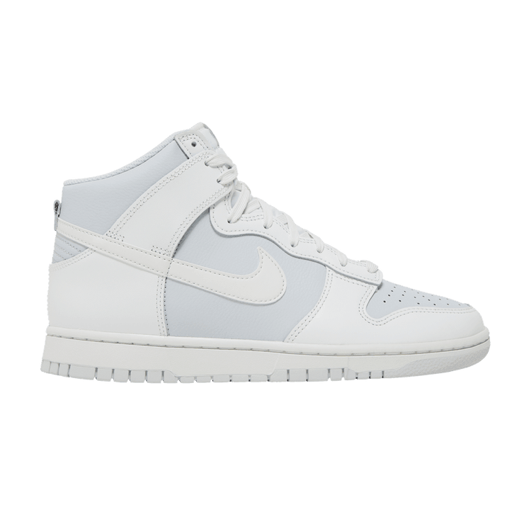 Nike Dunk High Summit White Pure Platinum - Side Kicks